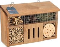 KOTARBAU® Insectenhotel Voor In De Tuin, Hout, 110x250x370 mm, Lichtbruin, Lieveheersbeestjes Huisje, Insectenhotel Voor Wilde Bijen, Insectenhuis om op te Hangen
