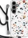 Case Company® - Samsung Galaxy S24 Hoesje met Koord - Terrazzo N°4 - Back Cover - TPU