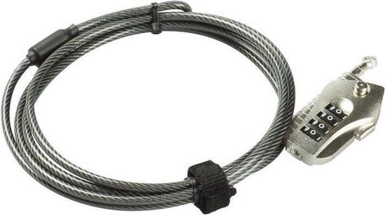 Seissiger Burg Wächter Terraskabel Kabelslot - Zwart - 25 cm