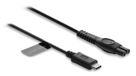 DeLOCK 91793 USB C naar 2-pin elektriciteitssnoer 1 m Zwart