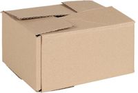 vidaXL Vouwdoos met opslag 50 stuks Naturel 20 x 15 x 10 cm Karton