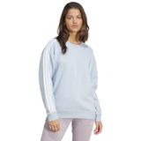 adidas Dames Essentials 3-Stripes Sweatshirt, wonder blue, L
