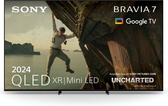 Sony Bravia 7 - 85 inch - 4K QLED XR MiniLED - 2024