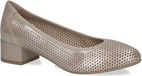 Caprice Dames Pumps 9-22501-42 Bruin Leer Blokhak 39 EU
