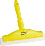 Vikan Tireur manuel classique – Tireur hygiénique à double lame - Jaune