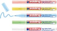 edding 751 glanslakmarkers – 5 pastelkleurige verfstiften – ronde punt van 1-2 mm
