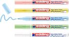 edding 751 glanslakmarkers – 5 pastelkleurige verfstiften – ronde punt van 1-2 mm
