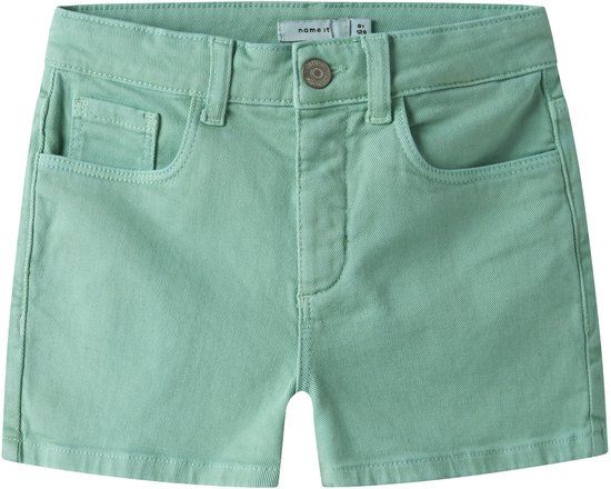 NAME IT Meisjes Bermuda shorts NKFROSE MOM TWILL SHORTS 1081-BK NOOS - Maat 152