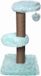 Topmast Krabpaal Fluffy Merida - Lichtblauw - 34 x 34 x 67 cm