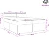vidaXL Boxspringbed met matras, Zwart, 200 x 200 cm, Fluweel