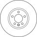 TRW Disque de frein (DF6124S)