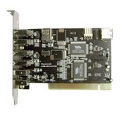 Dynamode USB-5PCI-3PFW Interfacekaart/-adapter Intern IEEE 1394/Firewire, USB 2.0