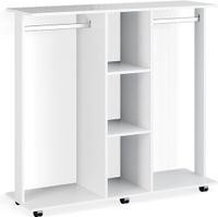 Vicco Robbie Kledingopslagkast – 130 x 120 cm Wit