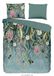 Muller Textiles Pure dekbedovertrek bloemen en bladeren - Lits jumeaux 240x200/220 cm - Multi - Microvezel