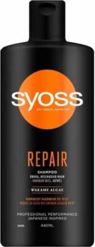 Syoss Repair Shampoo - 440ml - For Damaged Hair