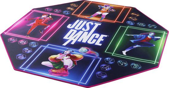 Subsonic Gaming Floor Mat – Just Dance Edition – Antislip Dansmat 100x100 cm – Comfortabele Speelmat voor Nintendo Switch & PS5