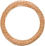 Vaessen Creative Aluminium Draad - Diamond cut - 2mm - 30m - Saffraan oranje
