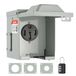 VEVOR Netcontactdoos voor campers, 50 ampère, 125/250 volt, stekkerbox voor camper, afsluitbaar, weerbestendig paneel NEMA 14-50R, camper, aanhanger, elektrische auto