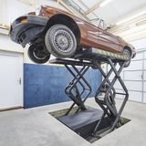 Datona® Auto schaarhefbrug - 3000 kg - 400V - Zwart