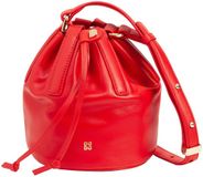DuDu - Luxe Leren Buideltas - Schoudertas - Rood