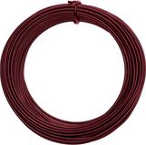 Vaessen Creative Aluminium Draad - 3mm - ±26m - 500g - Donkerrood