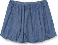 Vero Moda VMDora High Waist Korte Rok Medium Blue Denim Katoen