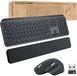 Logitech 920-010932 toetsenbord Inclusief muis Kantoor RF-draadloos + Bluetooth QWERTY UK International Grafiet