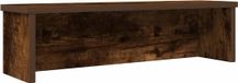 vidaXL Étagère de cuisine empilable 60x15x16 cm bois traité chêne fumé