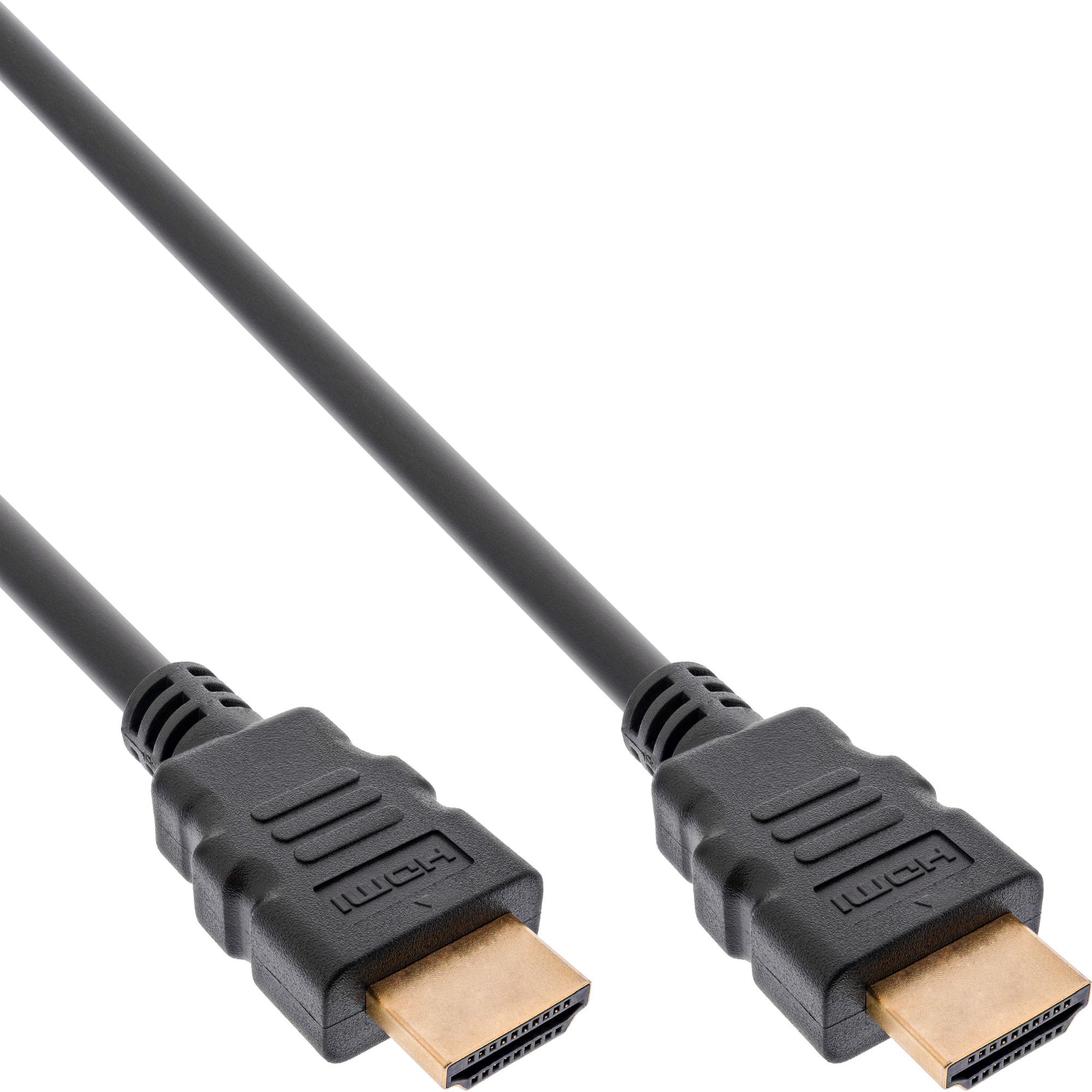 InLine 17955A HDMI kabel - 0.5m - Zwart