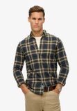 Superdry Vintage Check Overhemd Lange Mouwen L Man