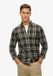 Superdry Vintage Check Overhemd Lange Mouwen L Man