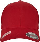 Flexfit Wooly Combed Waterrepellent Pet - S/M - Rood