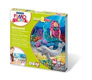STAEDTLER FIMO kids 8034 Zeemeermin-set – 4 x 42 g met stokje