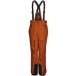 killtec KSW 204 BYS SKI PNTS functionele skibroek voor jongens met afneembare slabbetjes, sneeuwvanger en randbescherming, roestkleurig, 140 cm