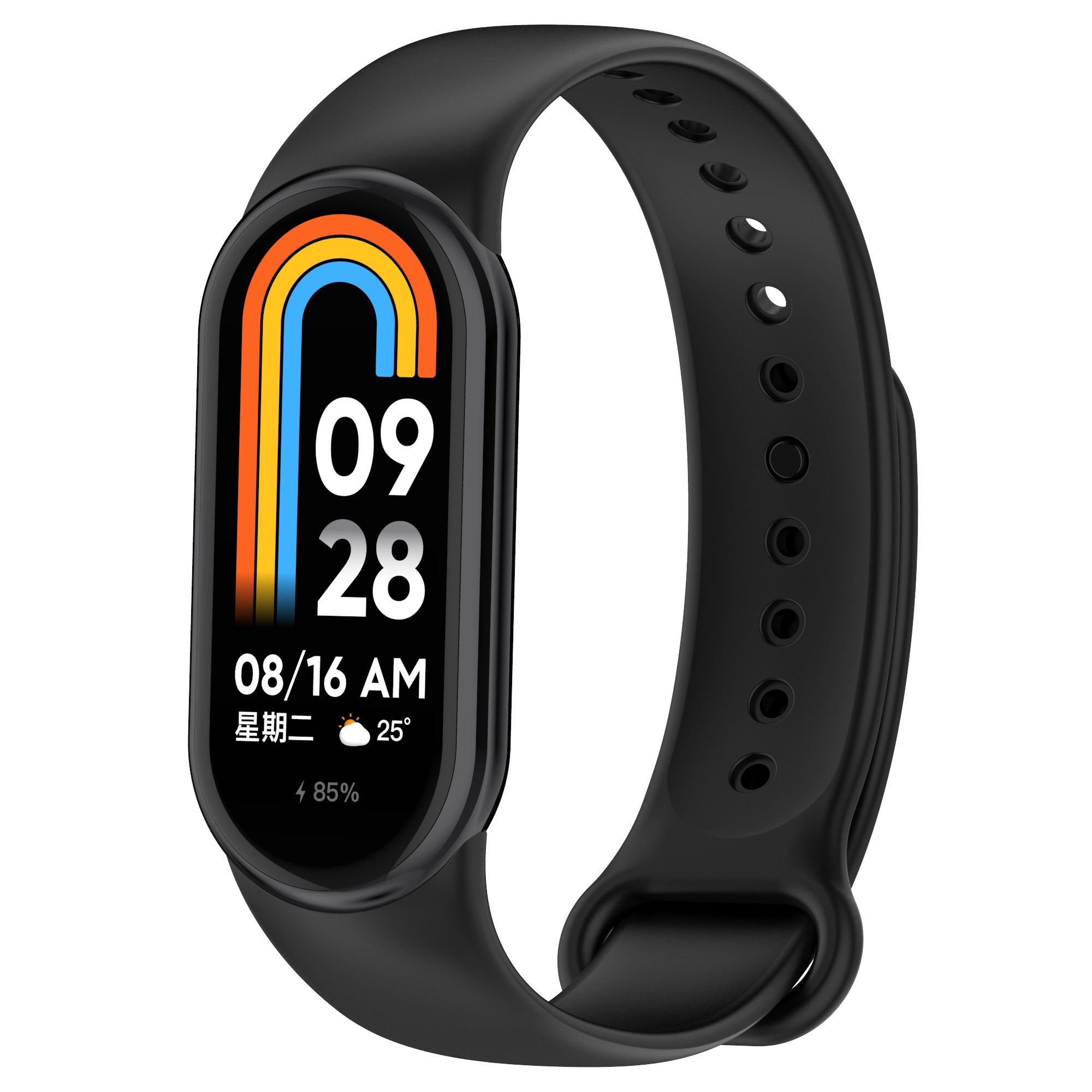 Xiaomi Vervangend bandje voor Xiaomi Smart Band 8 Zwart