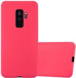 Cadorabo Samsung Galaxy S9 Plus Hoesje FROST ROOD