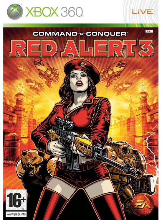 Electronic Arts Command & Conquer: Red Alert 3 - Xbox 360 - Standard Edition