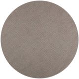 vidaXL Tapis LUGO Crème et Taupe Ø 120 cm Polyester