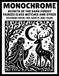 Monochrome Secrets of the Dark Forest: Fantasy Coloring Book