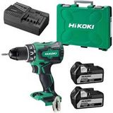 HiKOKI Perceuse à percussion 18V 70 Nm (2x5.0 Ah) dans coffret - DV18DEWJZ