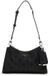 GUESS Cresidia II Sac bandoulière zippé sur le dessus Noir