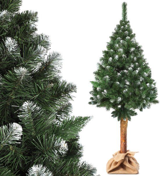 KADAX Kunstkerstboom op stam 160 cm, groen