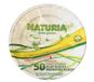 NATURIA 161063 biologisch afbreekbare platte borden, 50 stuks