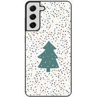 Samsung Galaxy S21 FE kerstboom siliconen hoesje