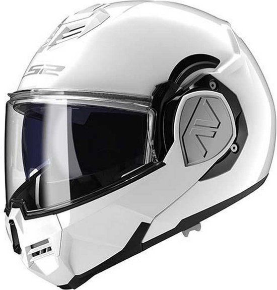LS2 FF906 Advant Solid Wit 06 Systeemhelm - Maat M