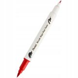 Pentel Brush Sign Pen Twin - Kalligrafie Marker Rood