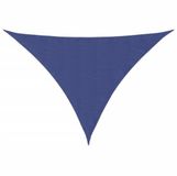 Merkloos Schaduwdoek Driehoek - 2.5 x 2.5 x 3.5 m - Blauw - Waterdicht Oxford Doek - UV-bestendig - Zonnezeil incl. Touwen