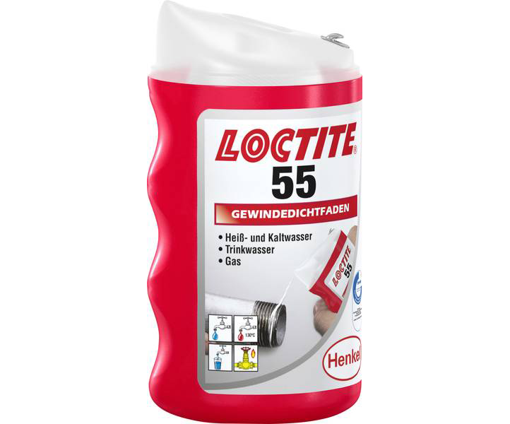 Loctite 55 Schroefdraadafdichting wit 160 m