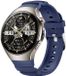 By Qubix Qubix - Contour siliconen band 'True Fit' - Donkerblauw - geschikt voor Huawei Watch 5 - 46mm
