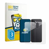 BROTECT Screenprotector 3 Stuks voor Xiaomi Poco X8 Pro Max (Voor+Achter) Transparant